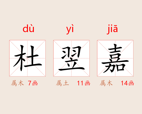 杜翌嘉