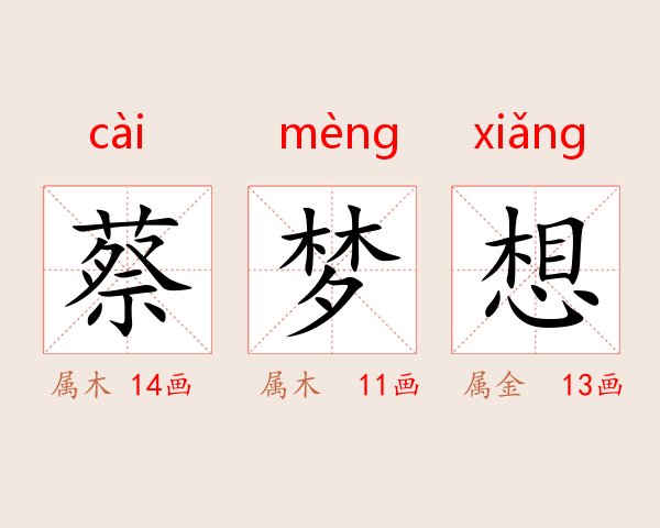 蔡梦想