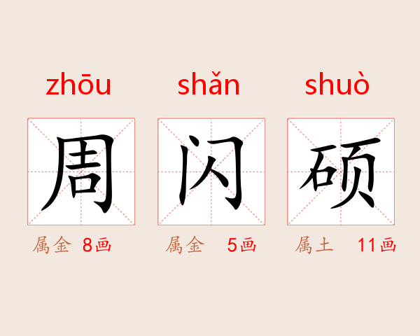 周闪硕