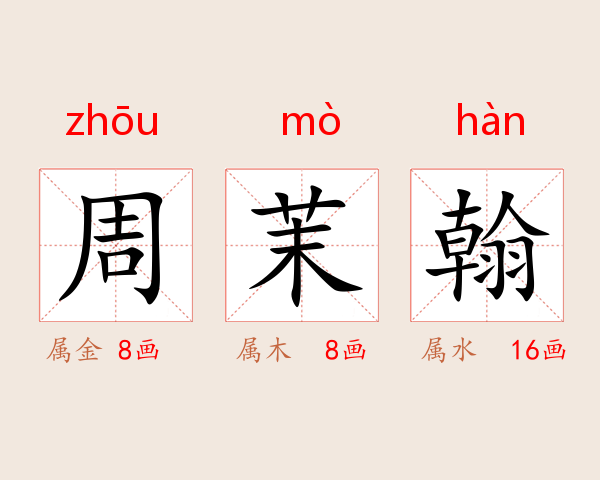 周茉翰