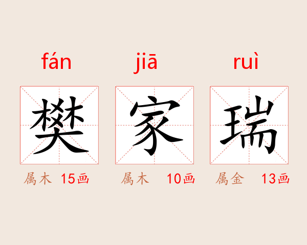 樊家瑞