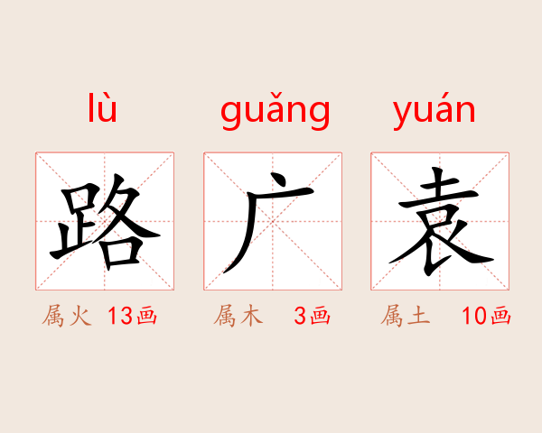 路广袁