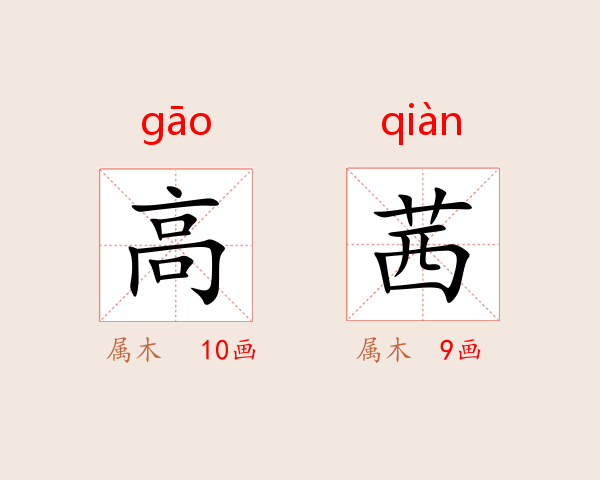 高茜