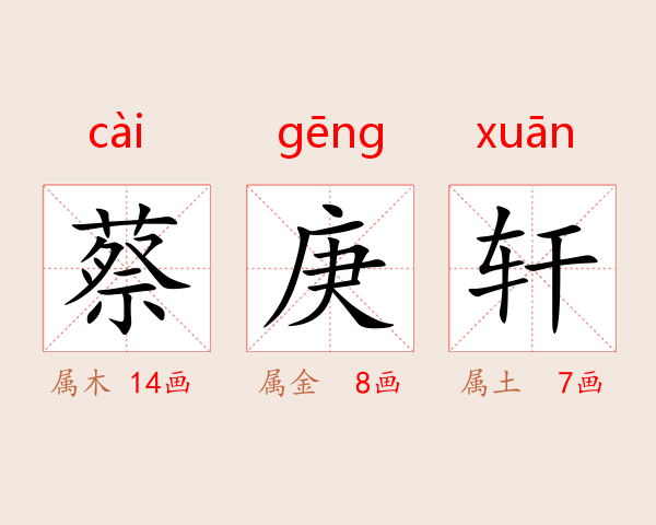 蔡庚轩