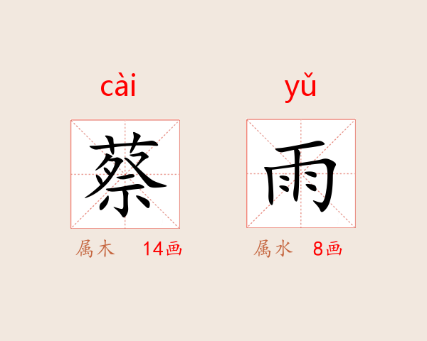 蔡雨