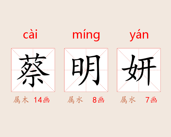 蔡明妍