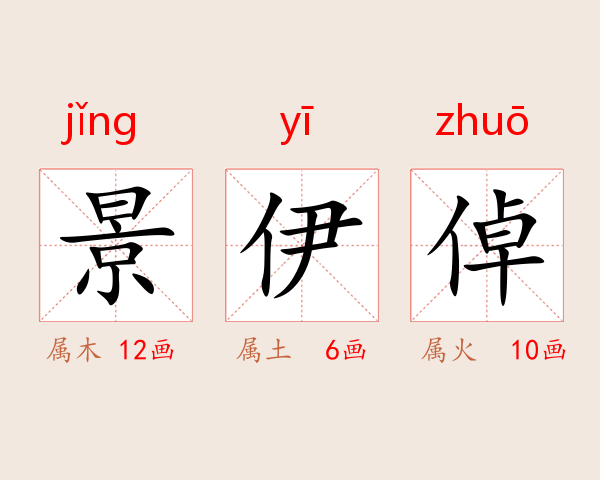 景伊倬