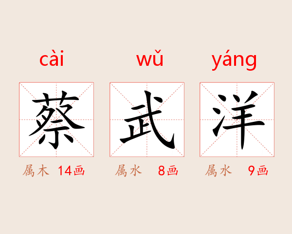 蔡武洋