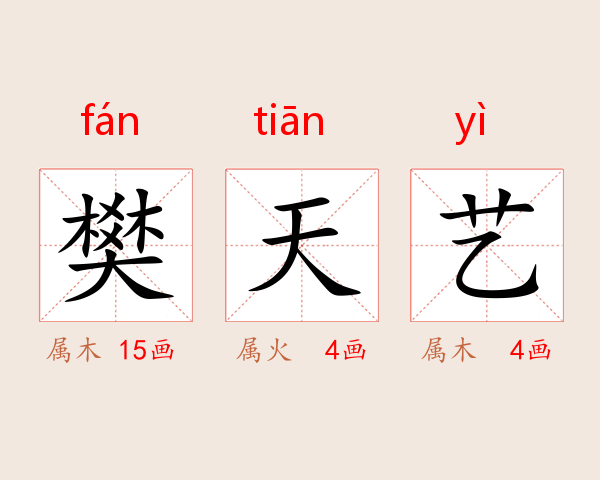 樊天艺