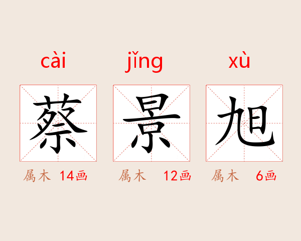 蔡景旭