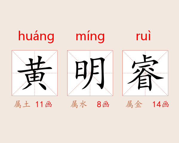 黄明睿