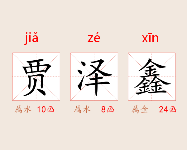 贾泽鑫