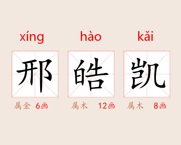 邢皓凯