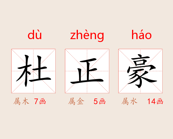 杜正豪