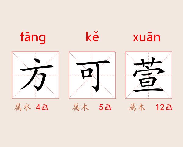 方可萱