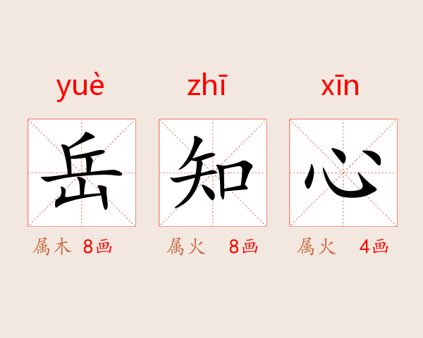 岳知心