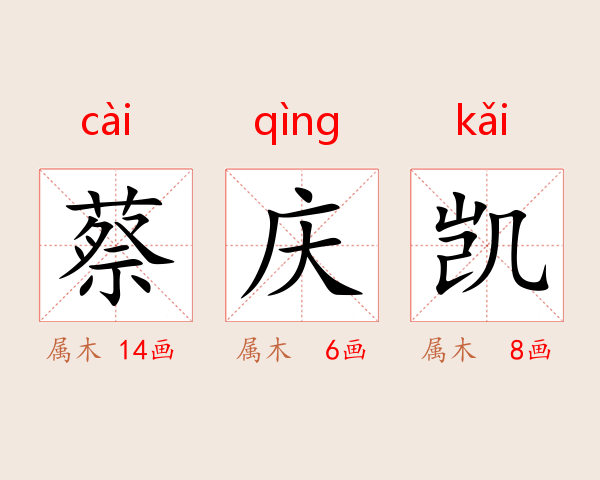 蔡庆凯
