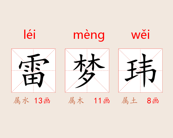 雷梦玮