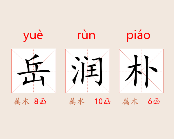 岳润朴