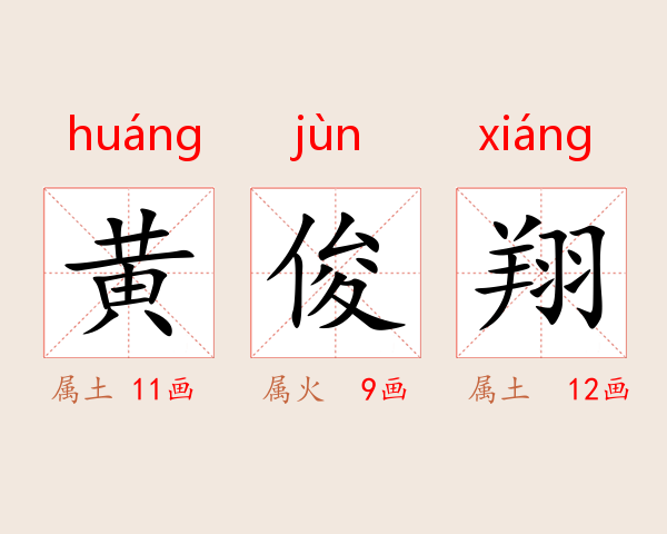 黄俊翔