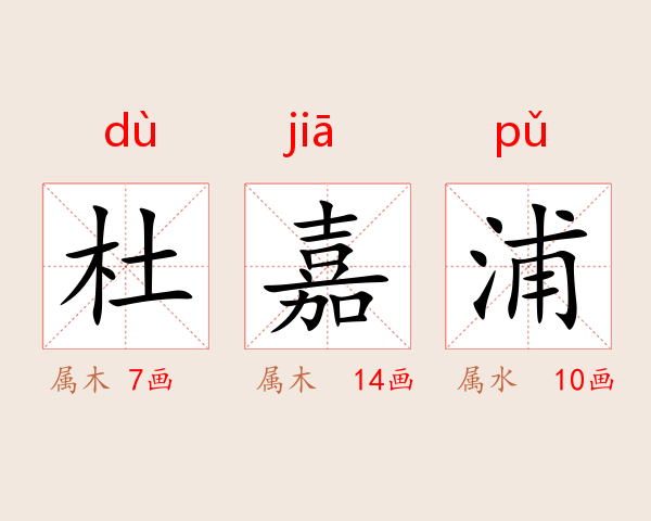 杜嘉浦