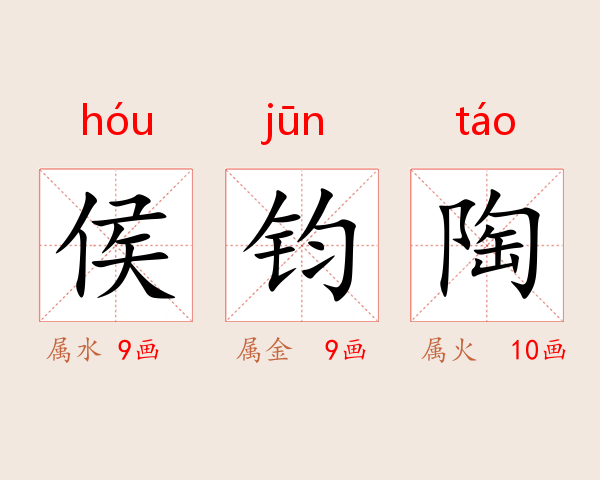 侯钧陶