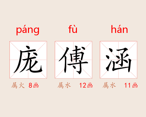 庞傅涵