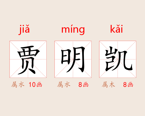 贾明凯