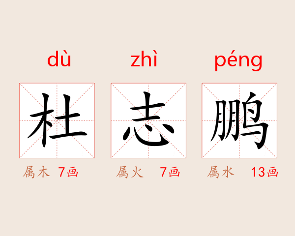 杜志鹏