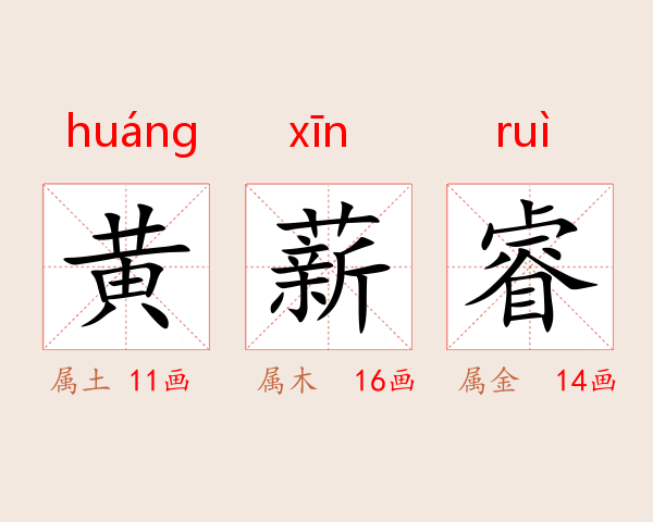 黄薪睿