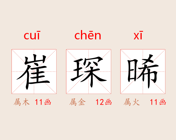崔琛晞