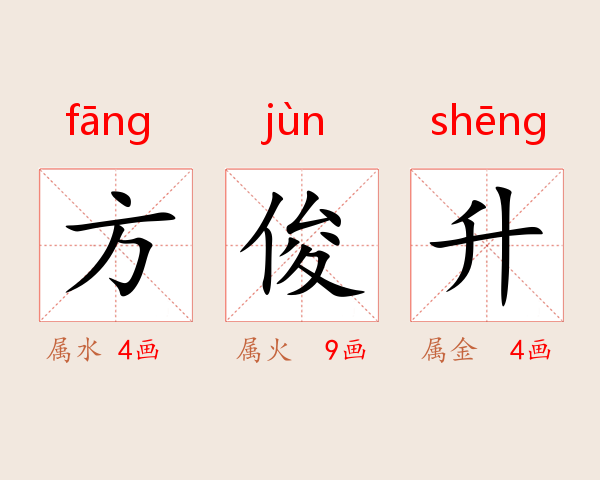 方俊升