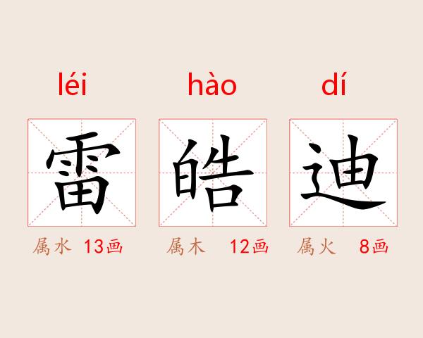 雷皓迪