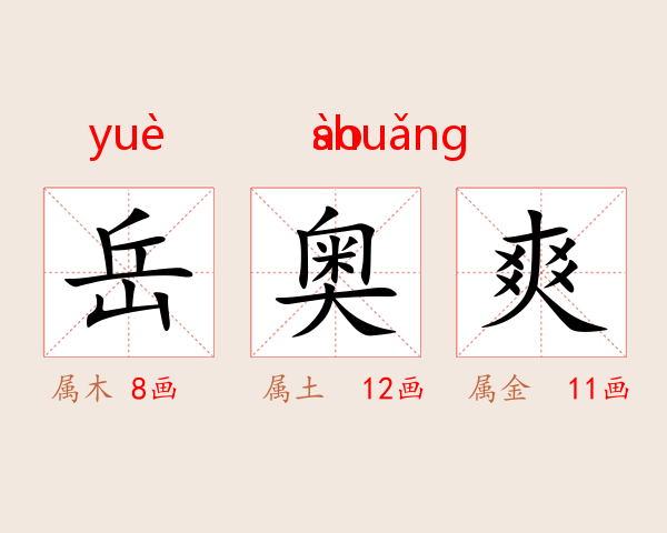 岳奥爽