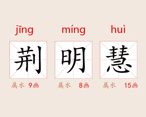 荆明慧