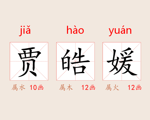 贾皓媛