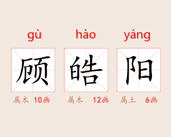 顾皓阳