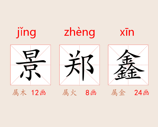 景郑鑫
