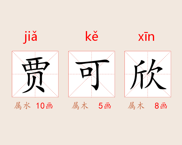 贾可欣