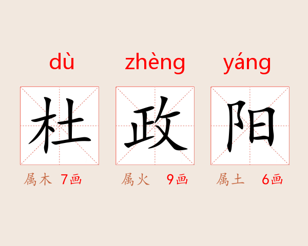 杜政阳