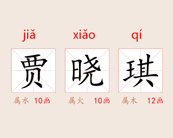 贾晓琪