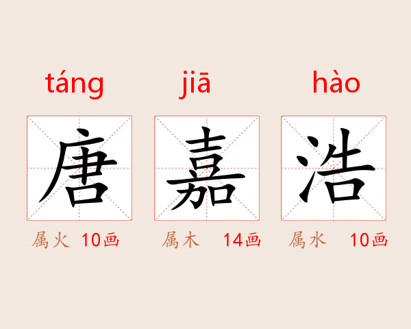 唐嘉浩