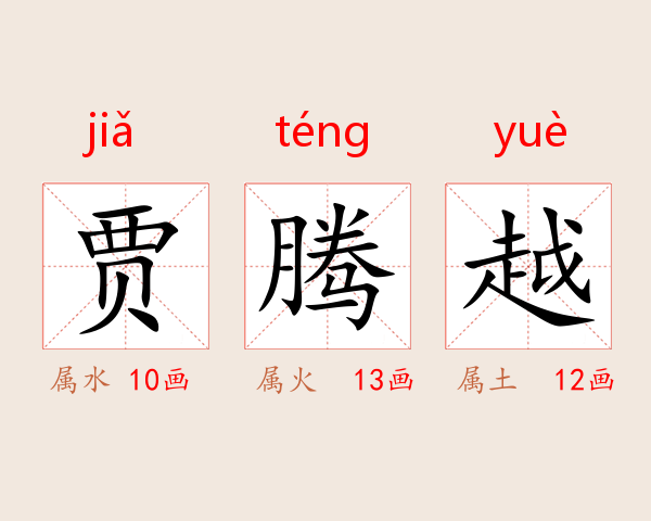 贾腾越