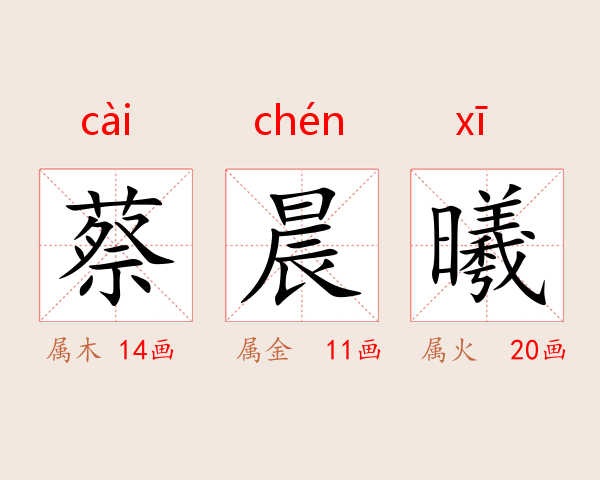 蔡晨曦