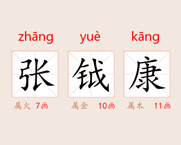 张钺康