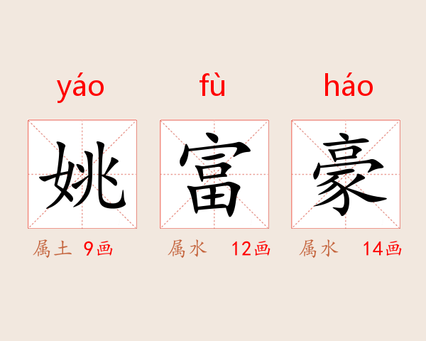 姚富豪