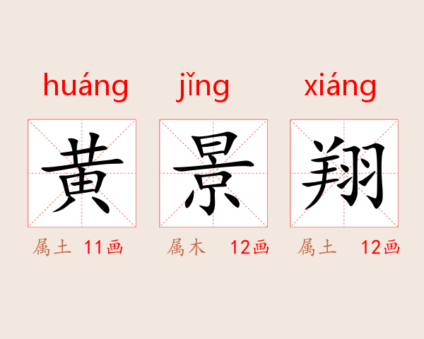 黄景翔