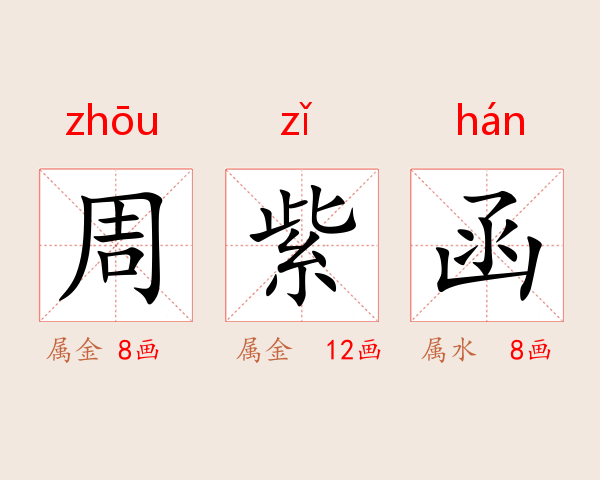 周紫函