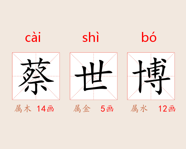 蔡世博