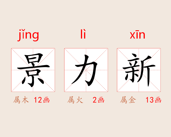 景力新
